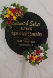 Papan Akrilik Ucapan Ulang Tahun Padang